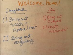 Daily Chore list 2 kids